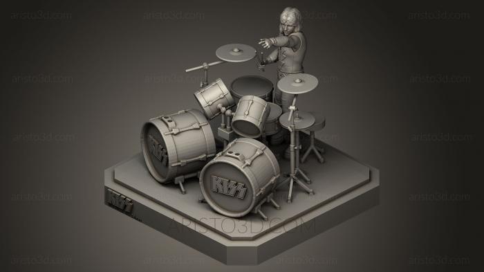 Statues of famous people (STKC_0030) 3D model for CNC machine